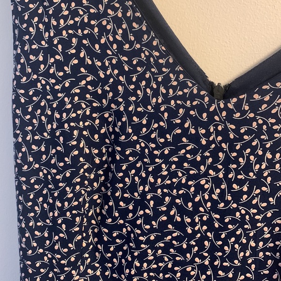 Never Worn/Perfect Condition Sm Wardrobe dress - Navy with pink/white design - Picture 6 of 7
